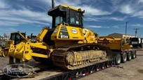 Side of used Komatsu